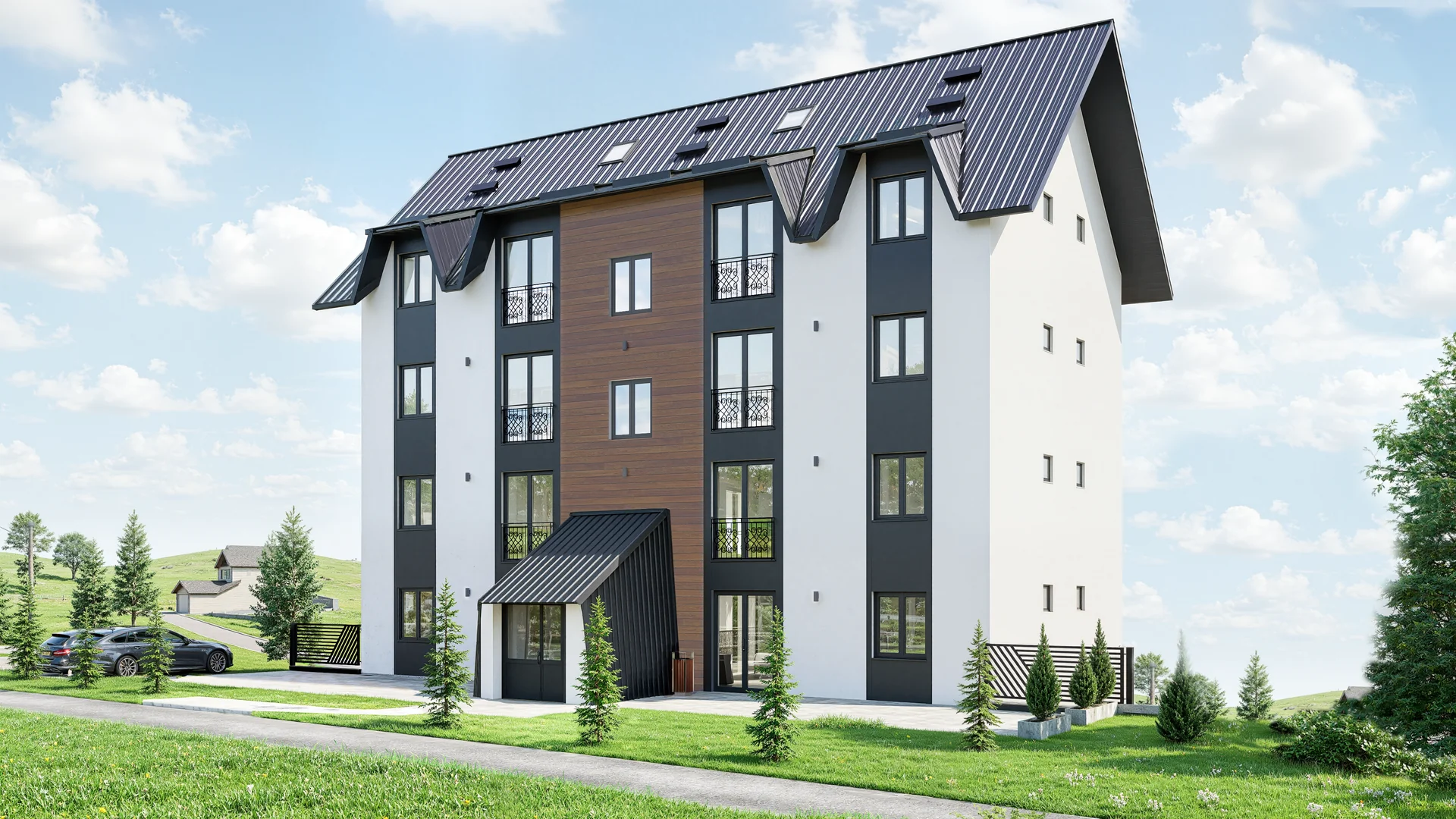 Amber - render eksterijera objekta 4
