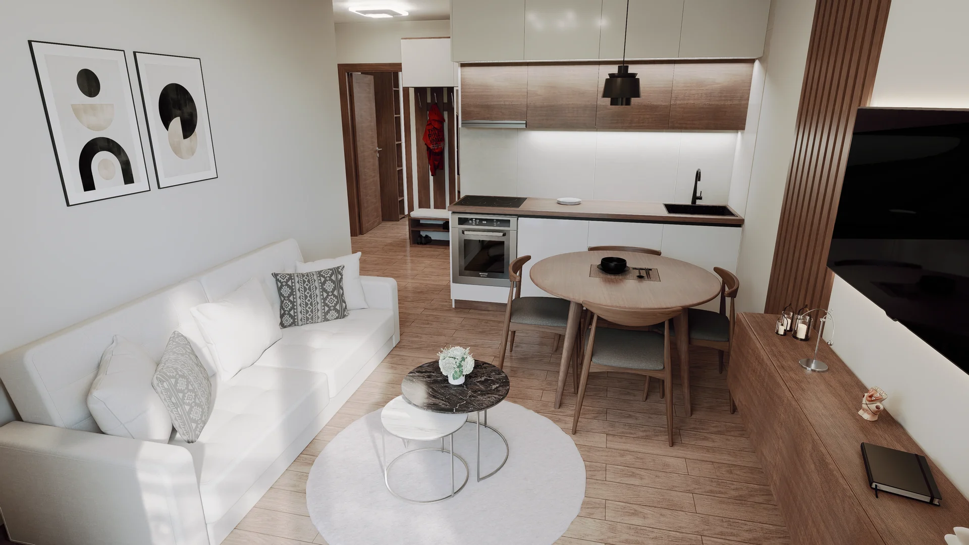 Family apartman - render enterijera 1