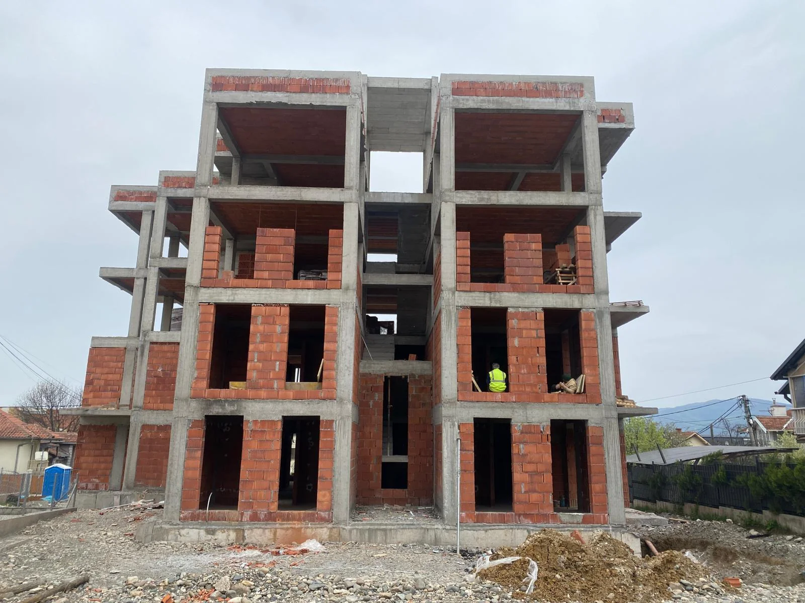 Vila - stanje izgradnje na dan 14.04.2026